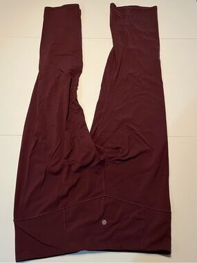 Athleta Women's Burgundy High-Waist Leggings